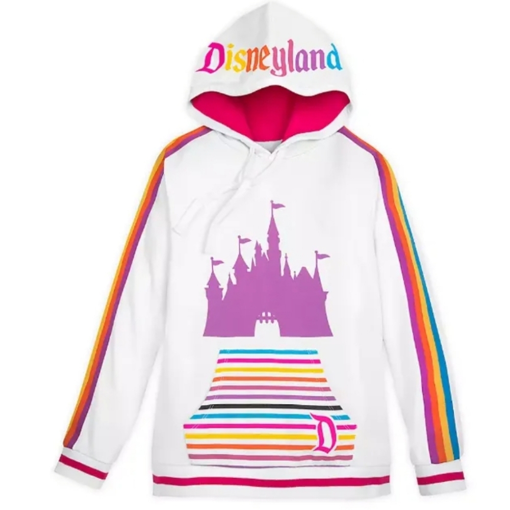 DisneyParks Disneyland Retro Stripe Pullover XL